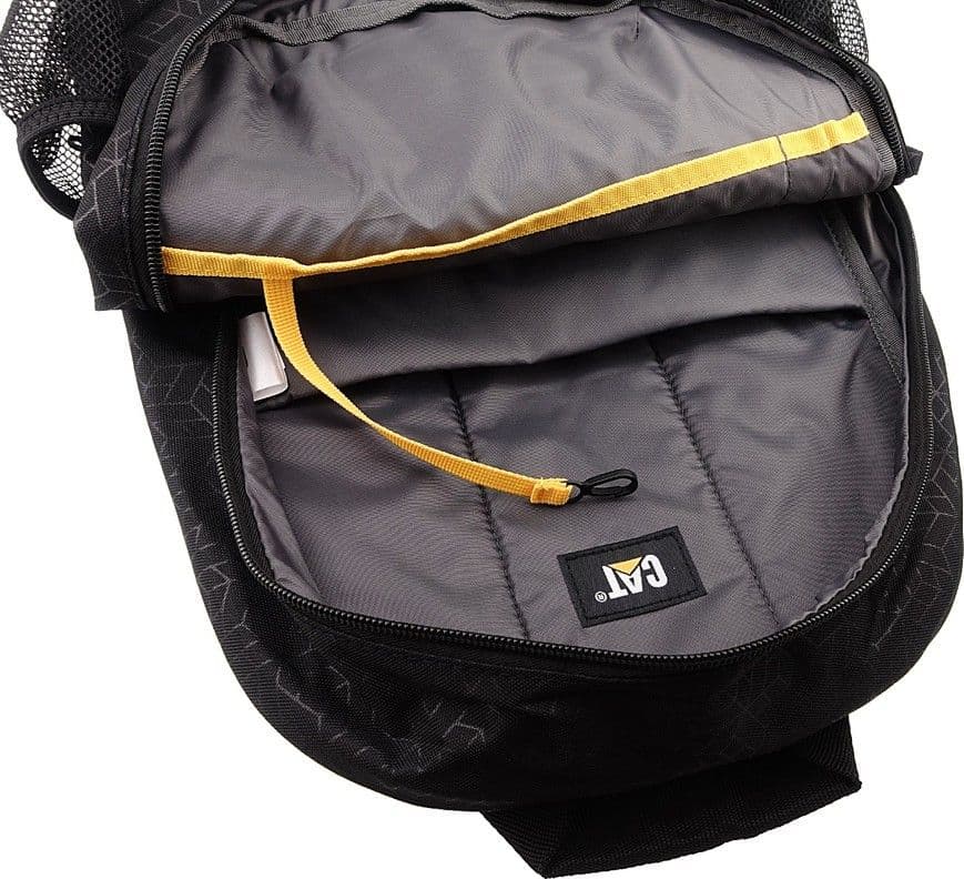 CATERPILLAR CAT Benson Simple Backpack 84718 – Black Heat Embossed 478 in Zaini Casual 3A Moda Mare Sport - Bellaria Igea Marina, commercioVirtuoso.it