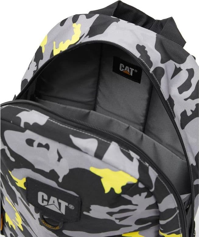 CATERPILLAR CAT Benson Simple Backpack 84718 – Black Heat Embossed 478 in Zaini Casual 3A Moda Mare Sport - Bellaria Igea Marina, commercioVirtuoso.it