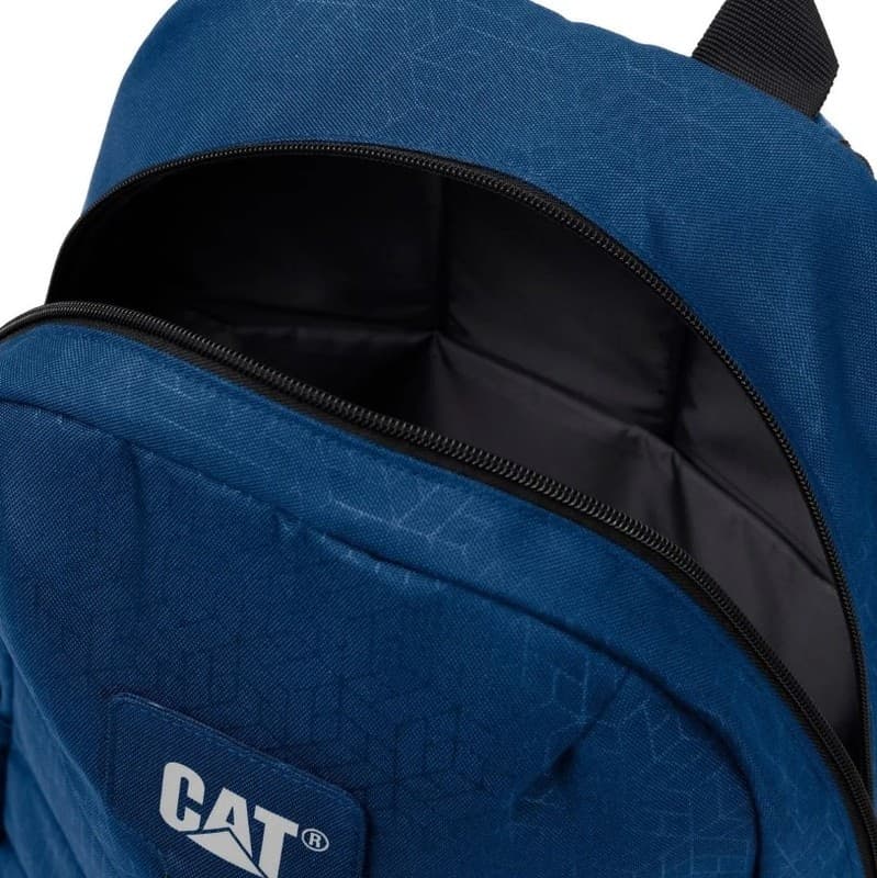 CATERPILLAR CAT Benson Simple Backpack 84718 – Navy Heat Embossed 504 in Zaini Casual 3A Moda Mare Sport - Bellaria Igea Marina, commercioVirtuoso.it