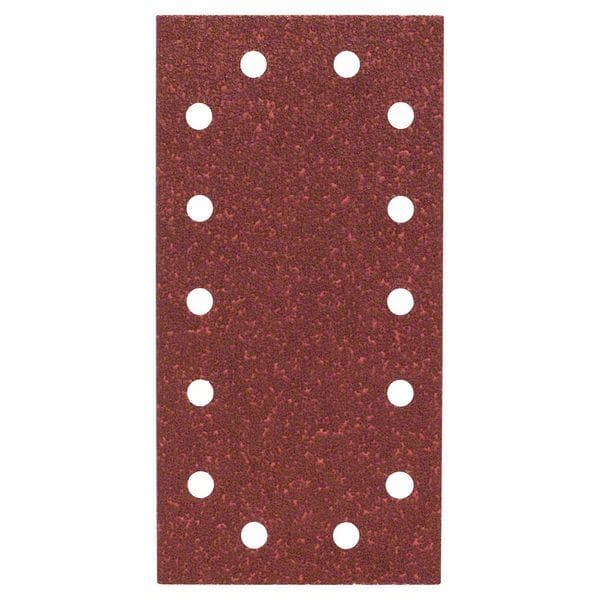 BOSCH -10 FOGLI PER LEVIGATRICE ORBITALE 115X230 MM GRANA 240 14 FORI