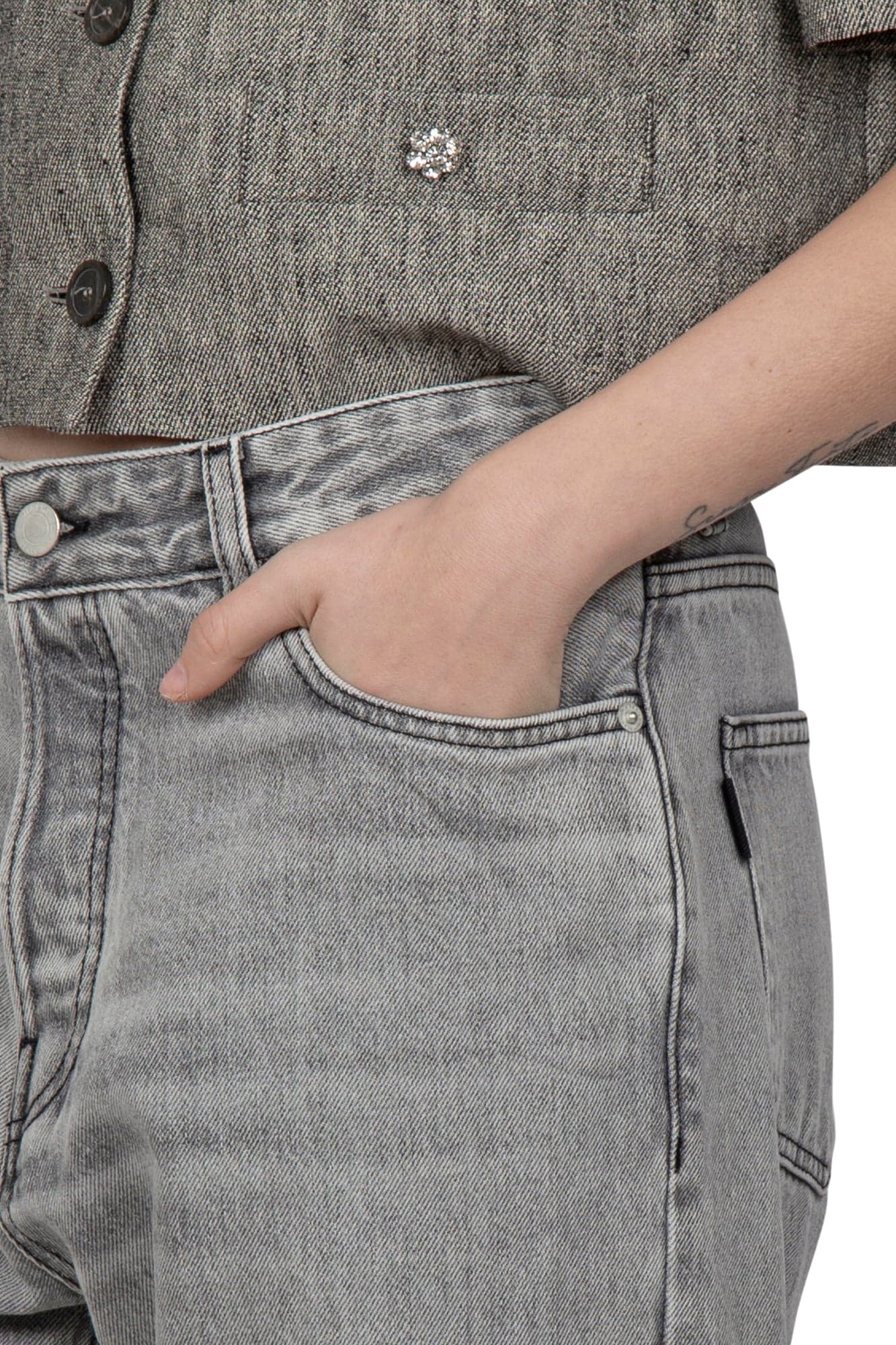 HAIKURE Haikure - Jeans - 450849 - Grigio da donna in Jeans Drestige - Casamassima, commercioVirtuoso.it