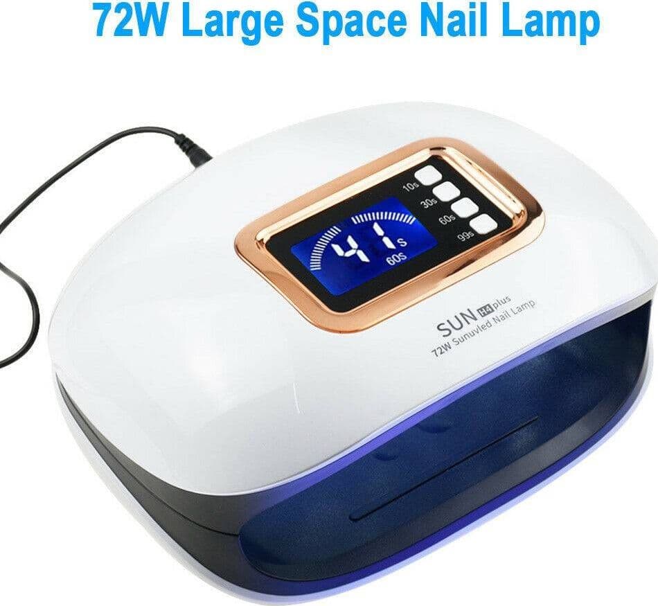 LAMPADA UV A LED PER UNGHIE FORNETTO PROFESSIONALE 72W GEL SEMIPERMANENTE SUN in Asciuga unghie e lampade UV Trade Shop italia - Napoli, commercioVirtuoso.it