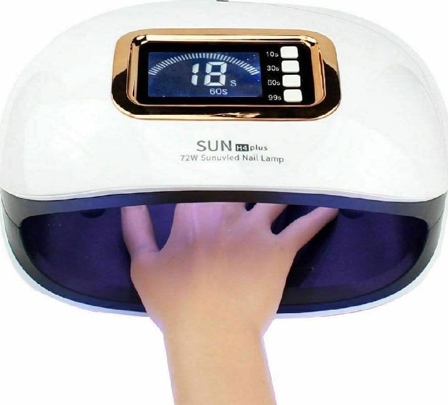 LAMPADA UV A LED PER UNGHIE FORNETTO PROFESSIONALE 72W GEL SEMIPERMANENTE SUN in Asciuga unghie e lampade UV Trade Shop italia - Napoli, commercioVirtuoso.it