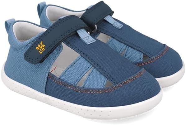 Sandali bambino blu primi passi barefoot 19 -26 Garvalin in Sandali UP Calzature Balduina - Roma, commercioVirtuoso.it