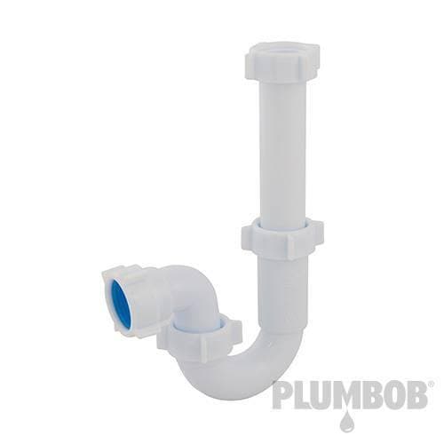 Sifone di Scarico Telescopico da 260-315mm Diametro 32mm per Lavandino Plumbob