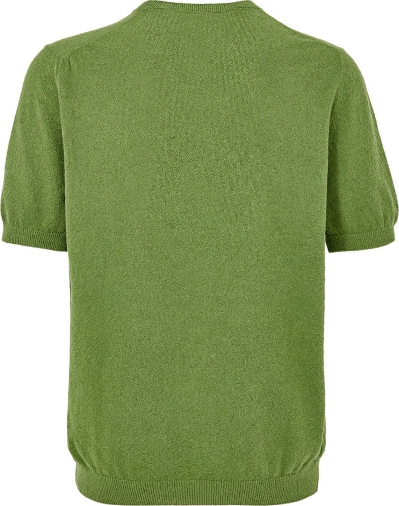 Gran Sasso Maglia Mezza Manica Effetto Knitwear in Verde da uomo in Maglioni Drestige - Casamassima, commercioVirtuoso.it