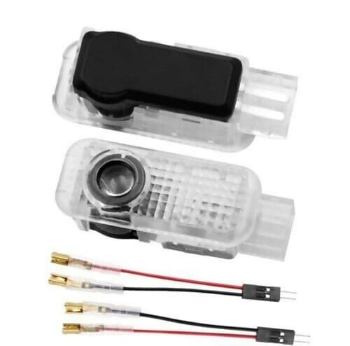 Luci di cortesia sottoporta per AUDI SLINE A3 A4. Proiezione LED per illuminazione pavimento ad apertura portiera. in Stemmi ed emblemi Qibweb.it - San Giorgio a Cremano, commercioVirtuoso.it
