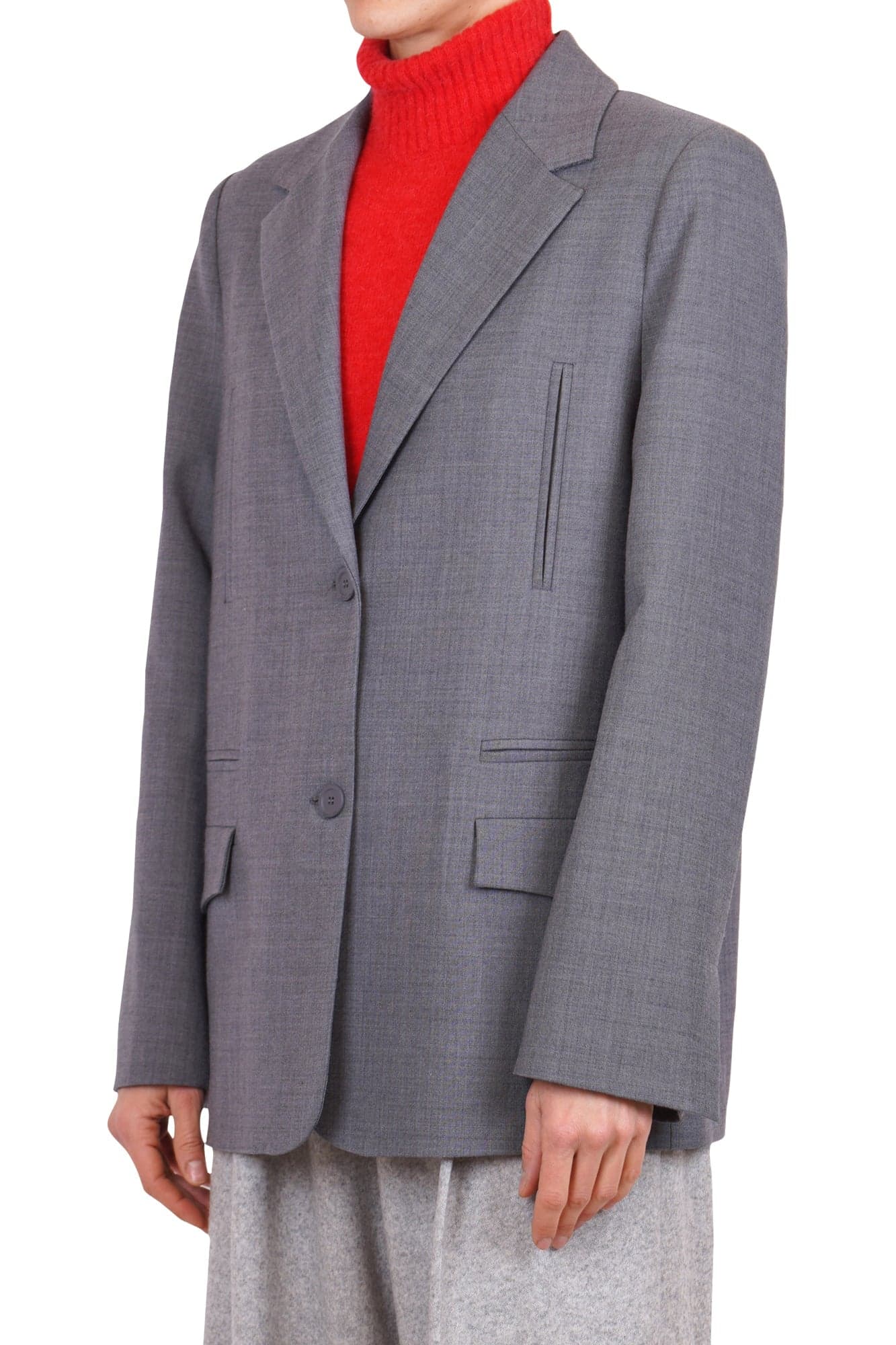 Semi-Couture Semi Couture - Giacca - 461693 - Grigio da donna in Giacche da abito e blazer Drestige - Casamassima, commercioVirtuoso.it