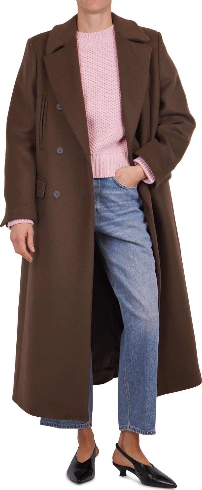 Semi-Couture Semi Couture - Cappotto - 461696 - Cioccolato da donna in Cappotti Drestige - Casamassima, commercioVirtuoso.it