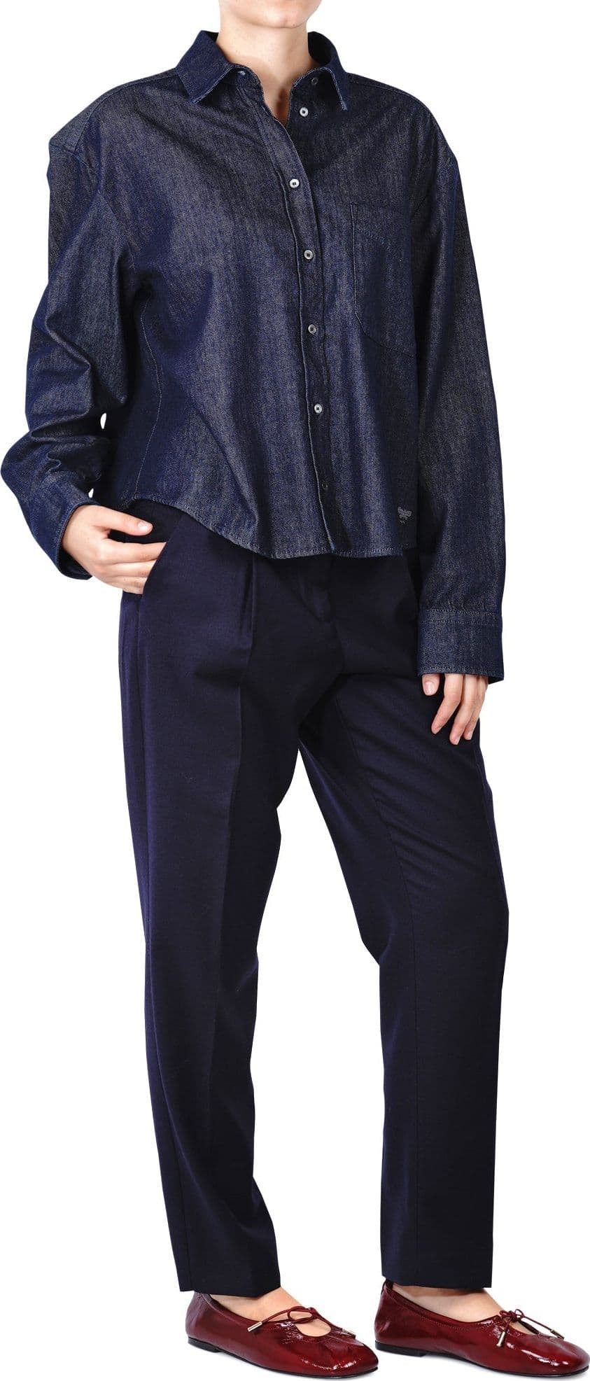 WEEKEND MAXMARA Weekend MaxMara - Pantalone - 460929 - Blu da donna in Pantaloni Drestige - Casamassima, commercioVirtuoso.it