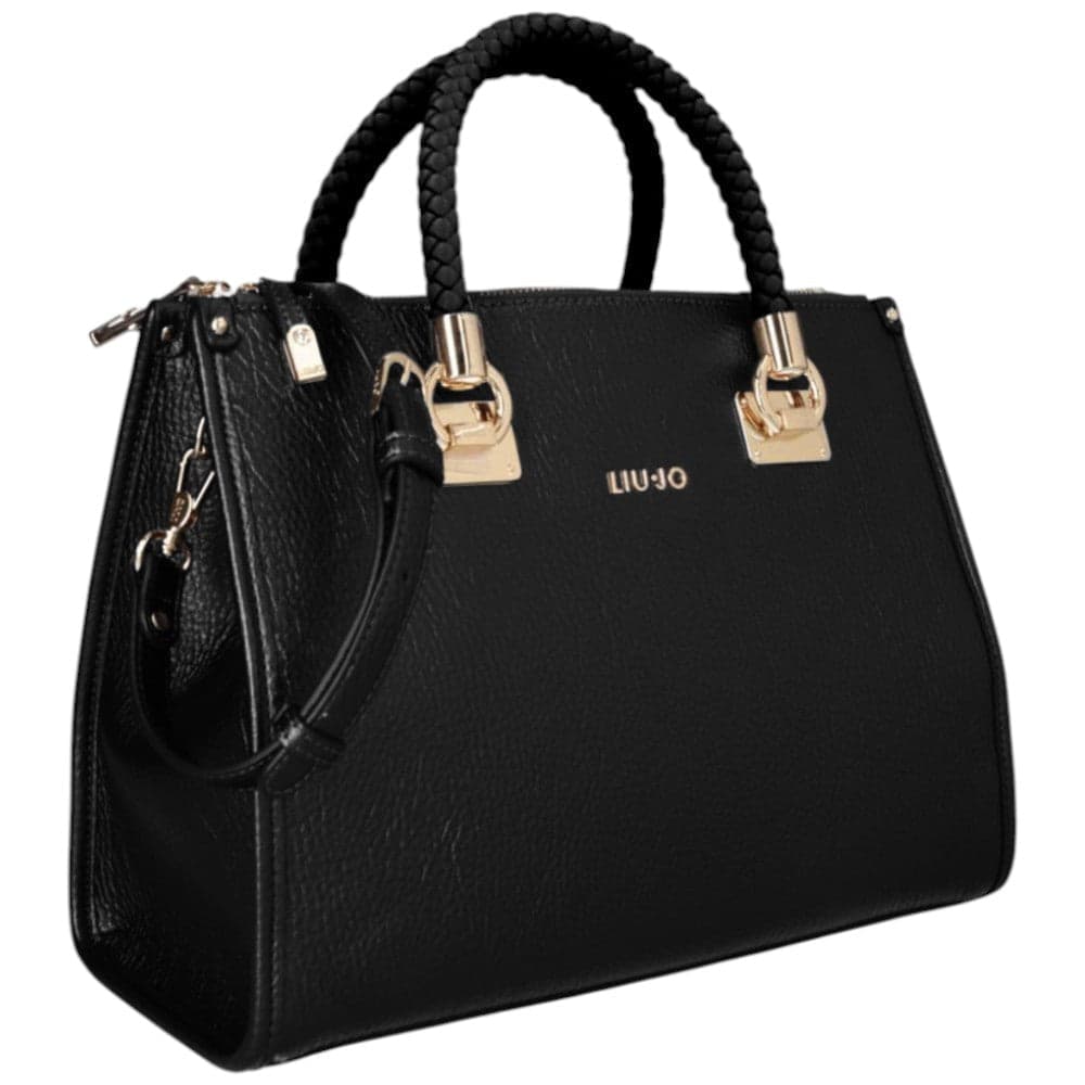 Liu Jo borsa satchel media nera AF5008E0027-22222 in Borse a spalla Prodotti di Classe - Nocera Superiore, commercioVirtuoso.it