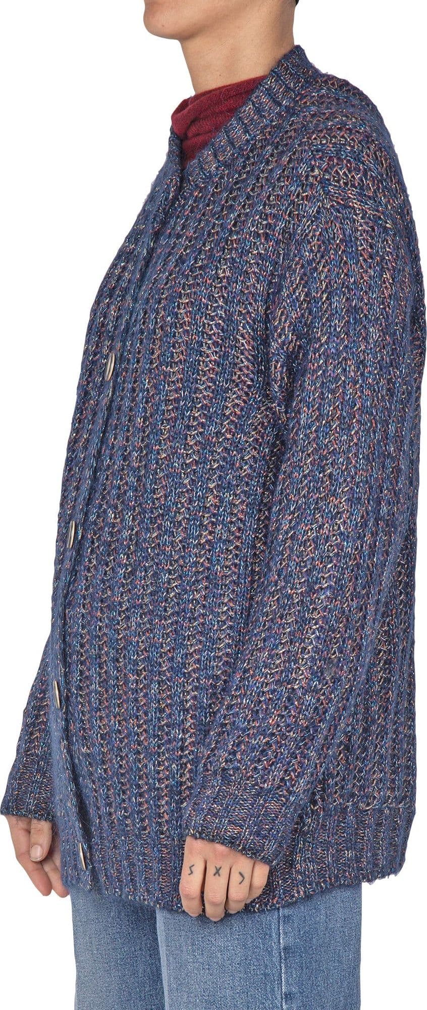LA FEMME BLANCHE La Femme Blanche - Cardigan - 441809 - Blu da donna in Copricostumi e parei Drestige - Casamassima, commercioVirtuoso.it