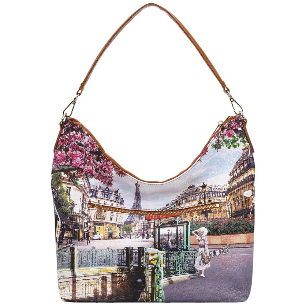 YNot borsa hobo bag stampa Emily in Paris YES618S5 Borse YNot
