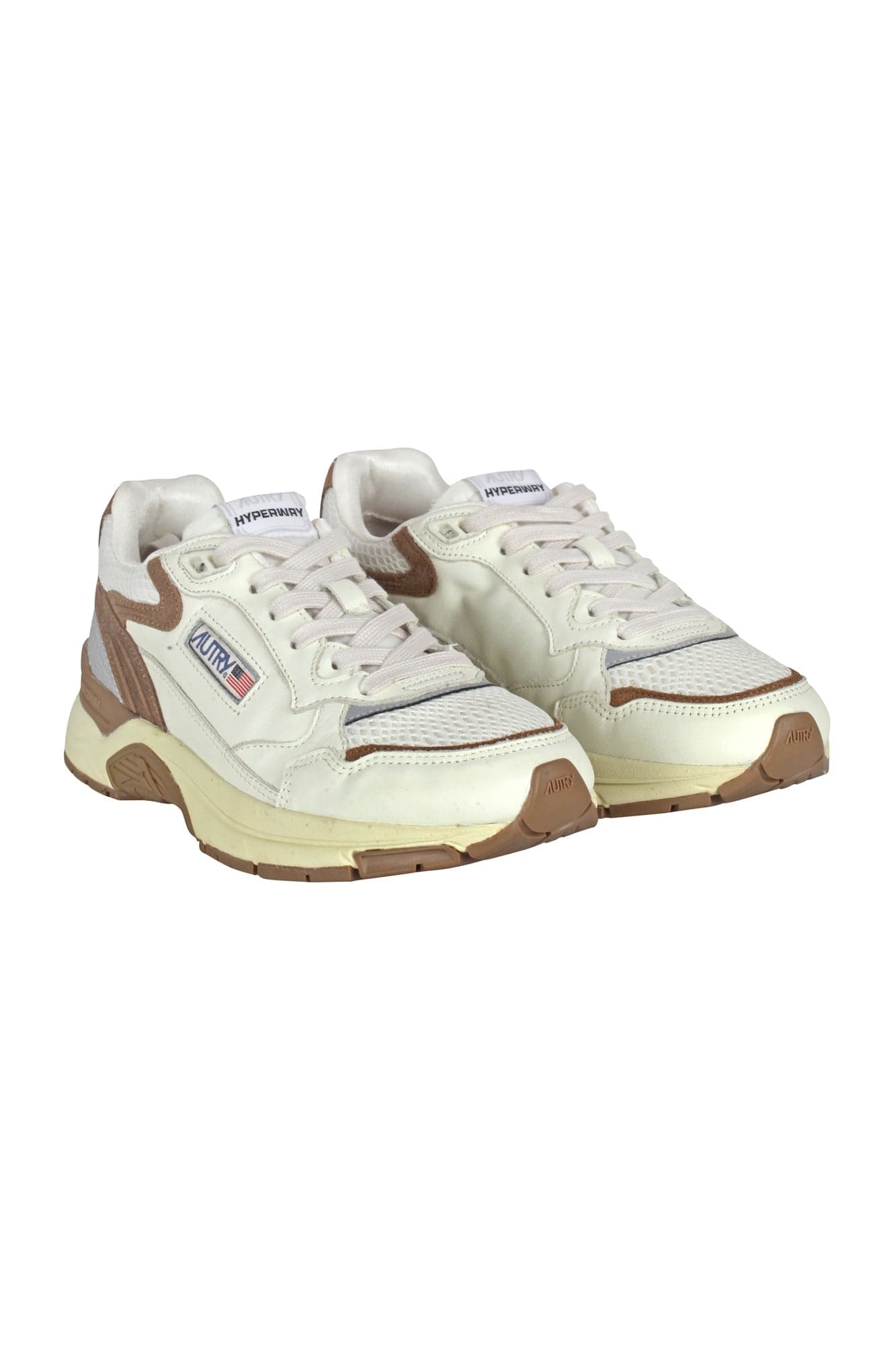 AUTRY Autry - Sneakers - 460600 - Panna/Cammello da donna in Sneaker casual Drestige - Casamassima, commercioVirtuoso.it