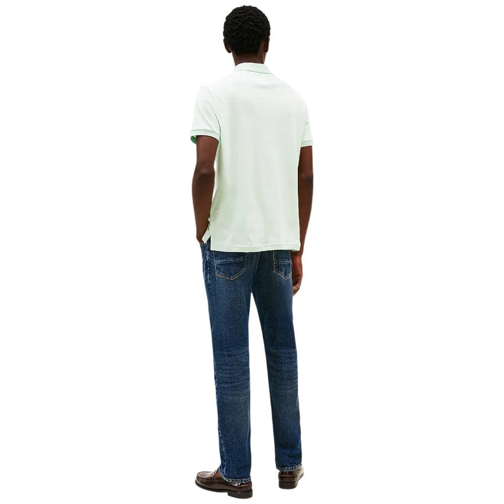 Tommy Hilfiger polo verde chiaro liquid cotton MW0MW39994LXY Polo Tommy Hilfiger
