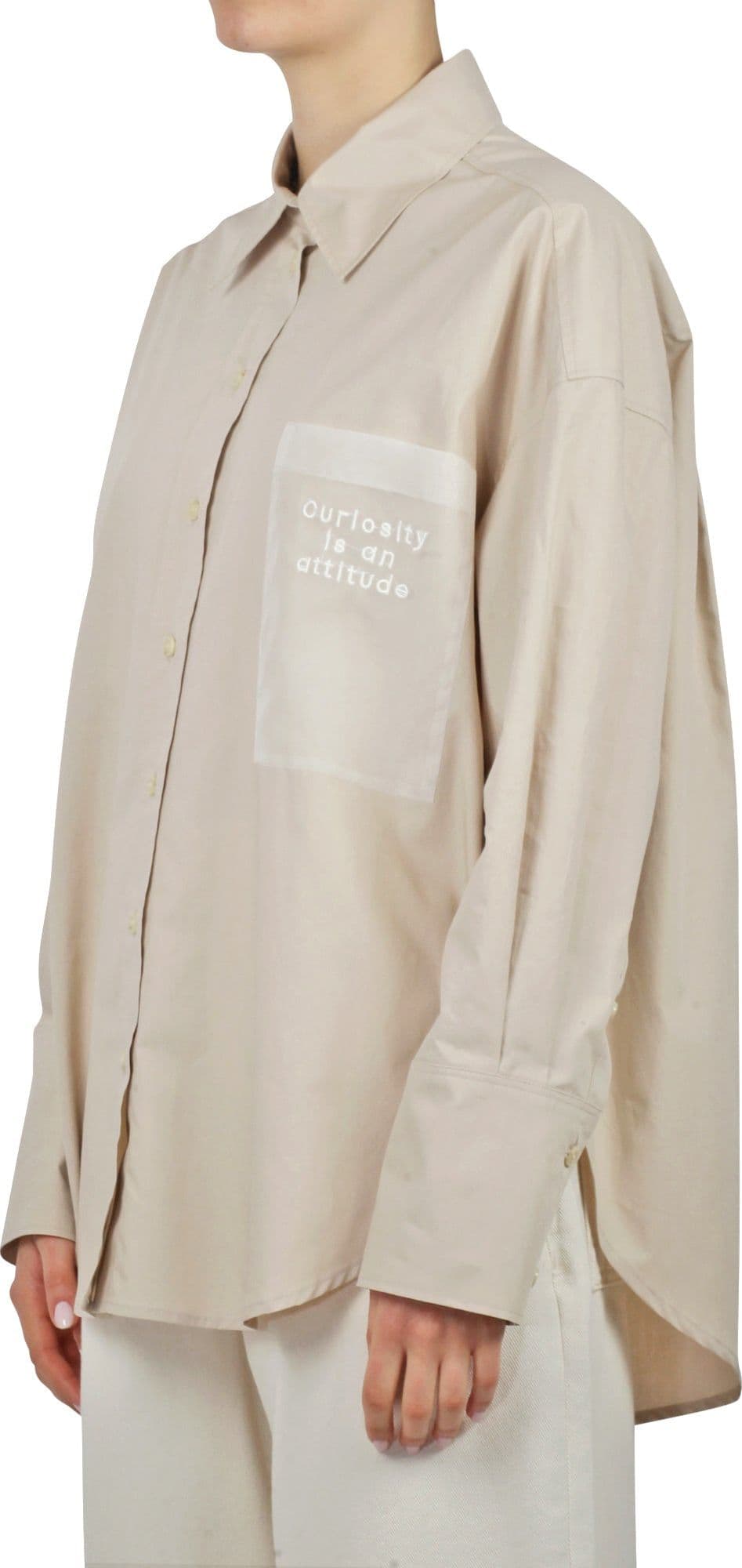 Alysi - Camicia - 451045 - Naturale da donna in Bluse e camicie Drestige - Casamassima, commercioVirtuoso.it