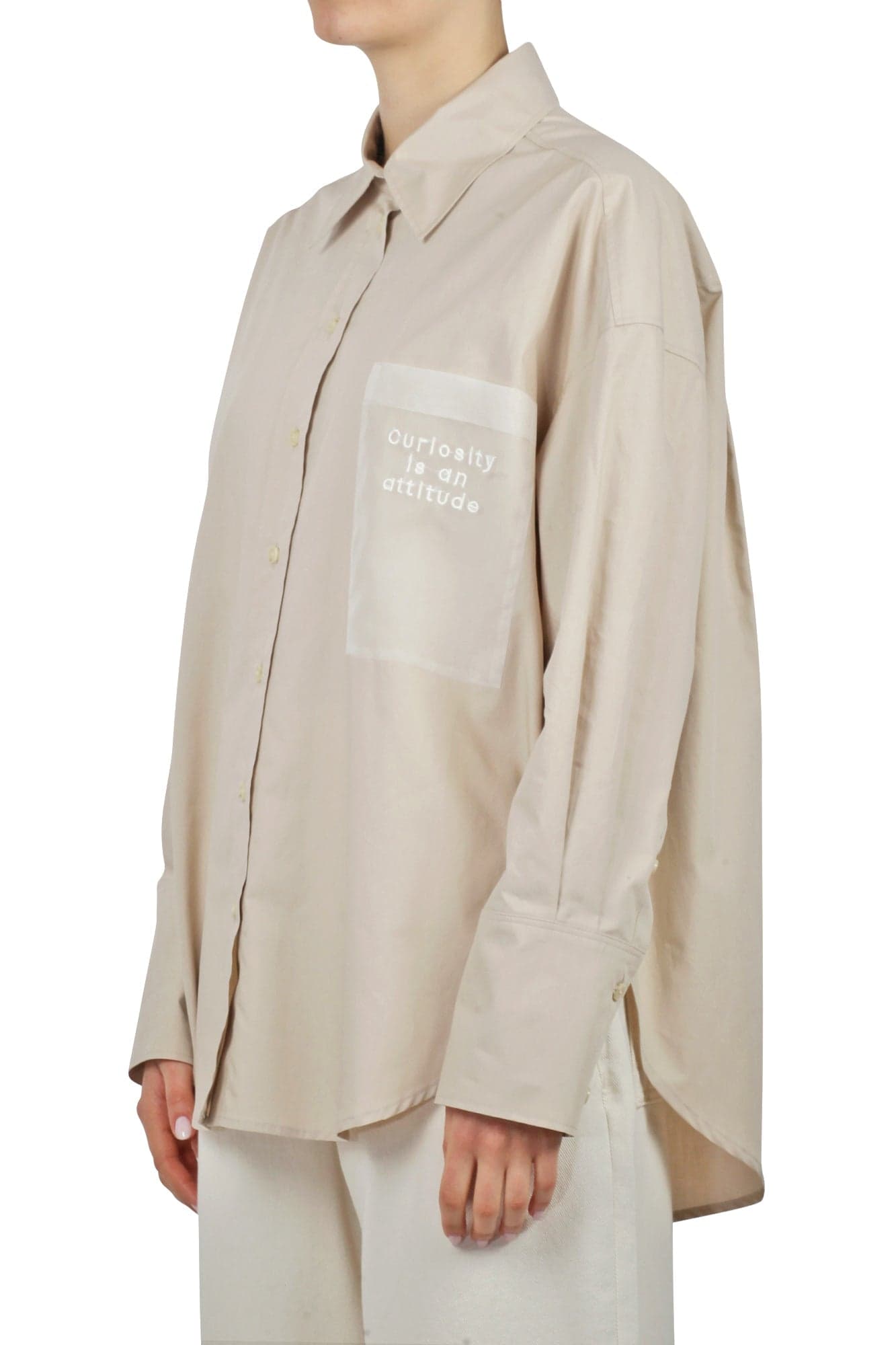 Alysi - Camicia - 451045 - Naturale da donna in Bluse e camicie Drestige - Casamassima, commercioVirtuoso.it