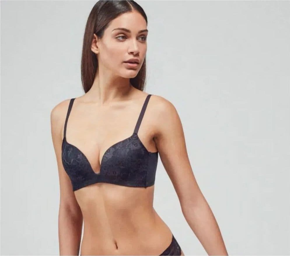 Reggiseno Gisela Senza Ferretto Push Up Scollatura Estrema - 2