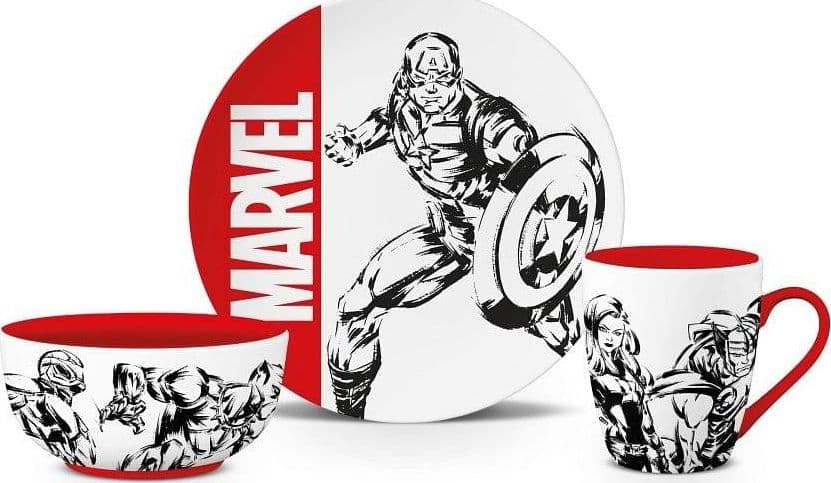 Set Da Tavola Marvel 3 Pezzi - Gp86393