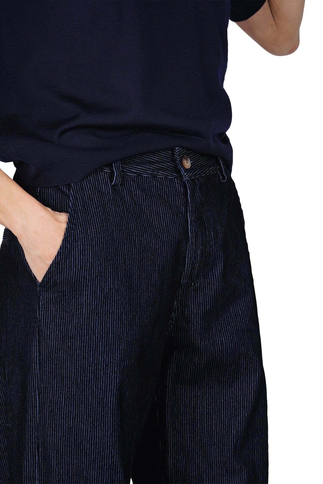 LA FEMME BLANCHE La Femme Blanche - Pantalone - 461599 - Blu da donna in Pantaloni sportivi Drestige - Casamassima, commercioVirtuoso.it
