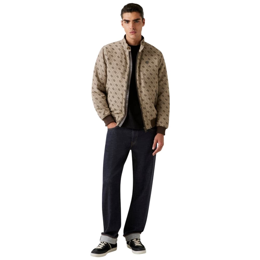 Guess giacca con logo 4G jacquard M5YL04 WGUE0 FN4K in Giacche Prodotti di Classe - Nocera Superiore, commercioVirtuoso.it