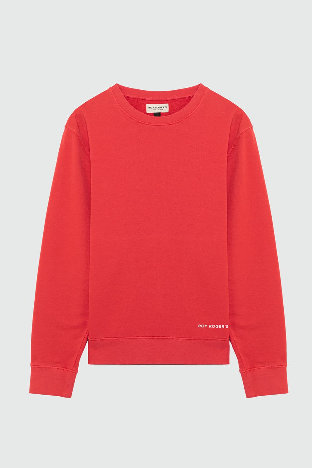 Roy Rogers felpa uomo sweater logo stone dye