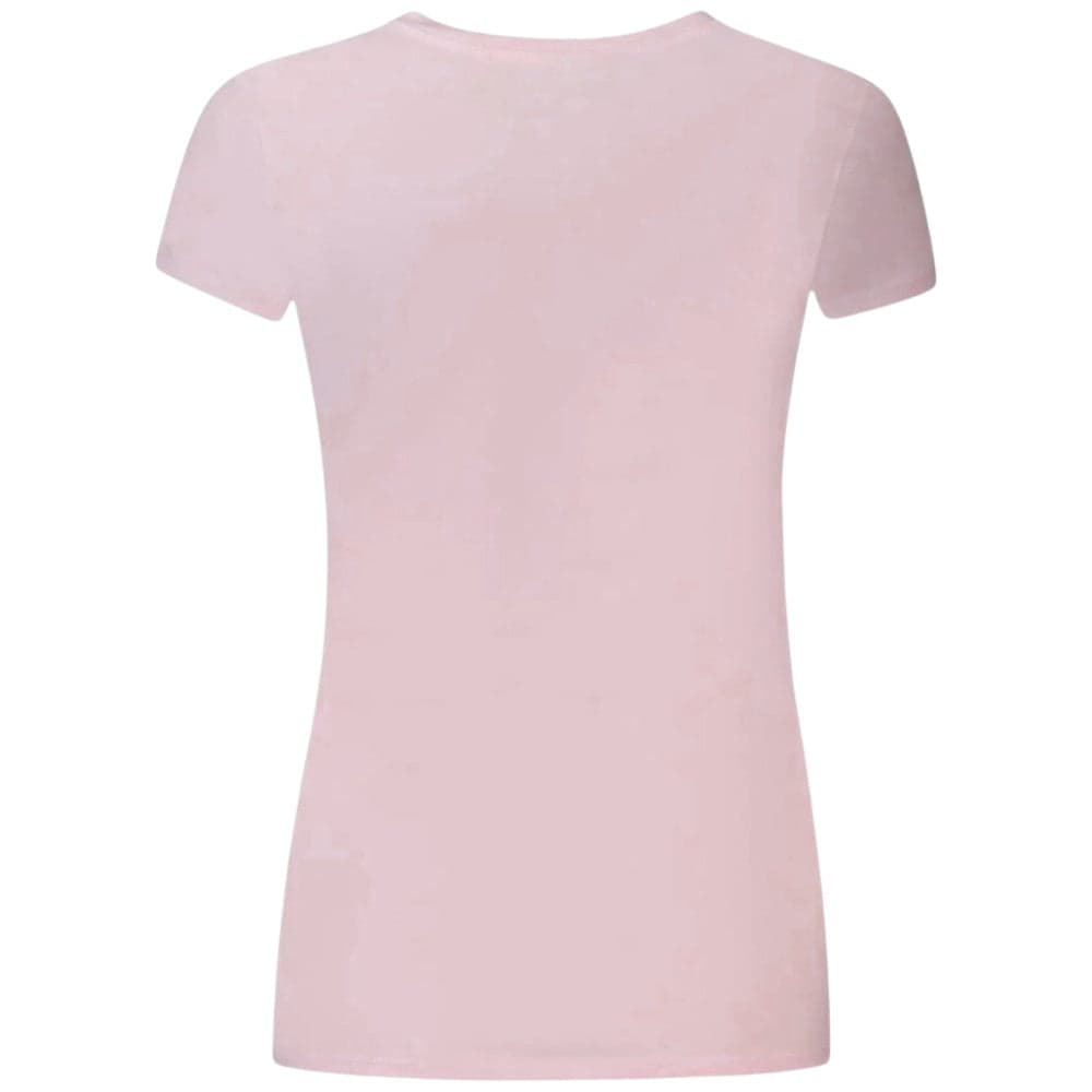 Guess t-shirt rosa logo triangolo strass W5GI43 KA0Q1 A60W T-shirt Guess