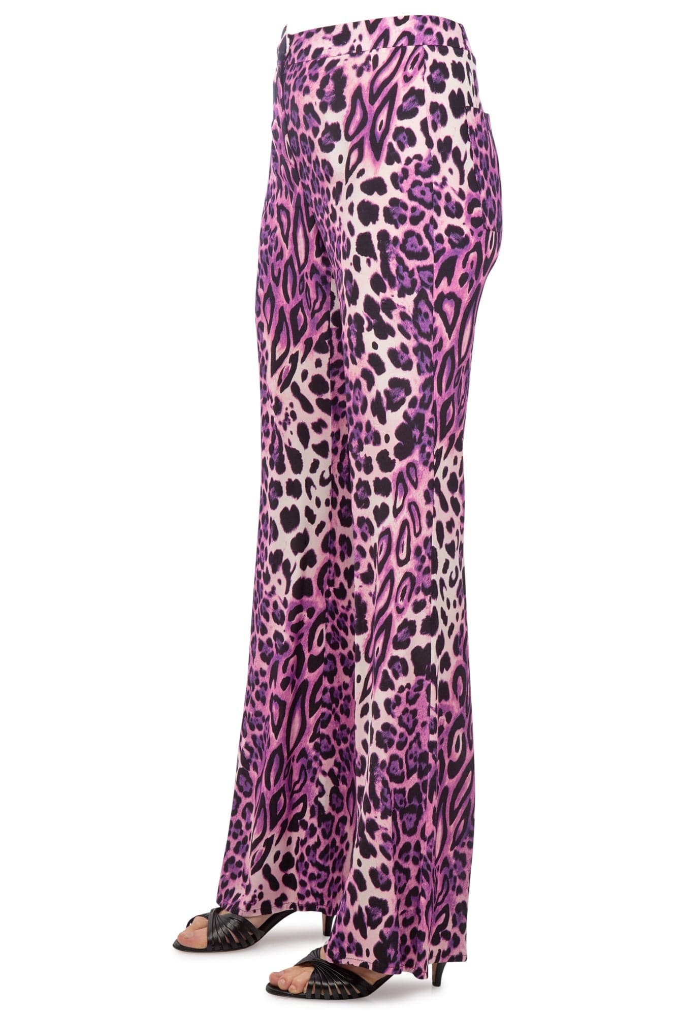 SO ALLURE So Allure - Pantalone - 410705 - Viola/Nero da donna in Pantaloni Drestige - Casamassima, commercioVirtuoso.it