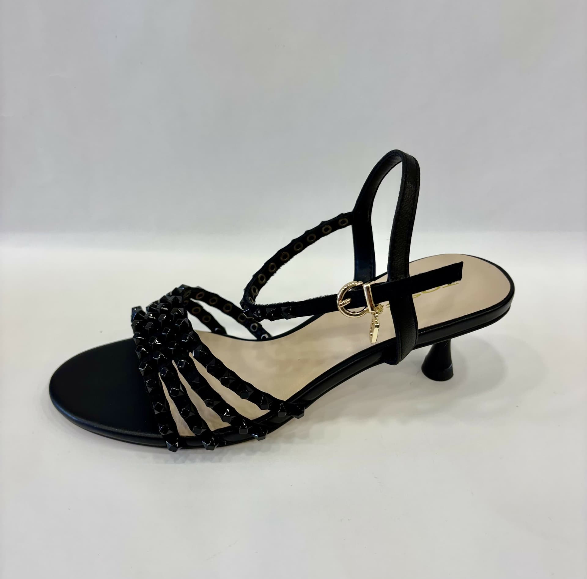 ToscaBlu Donna Sandalo in pelle con borchie in Scarpe col tacco Cantali Calzature - Randazzo, commercioVirtuoso.it
