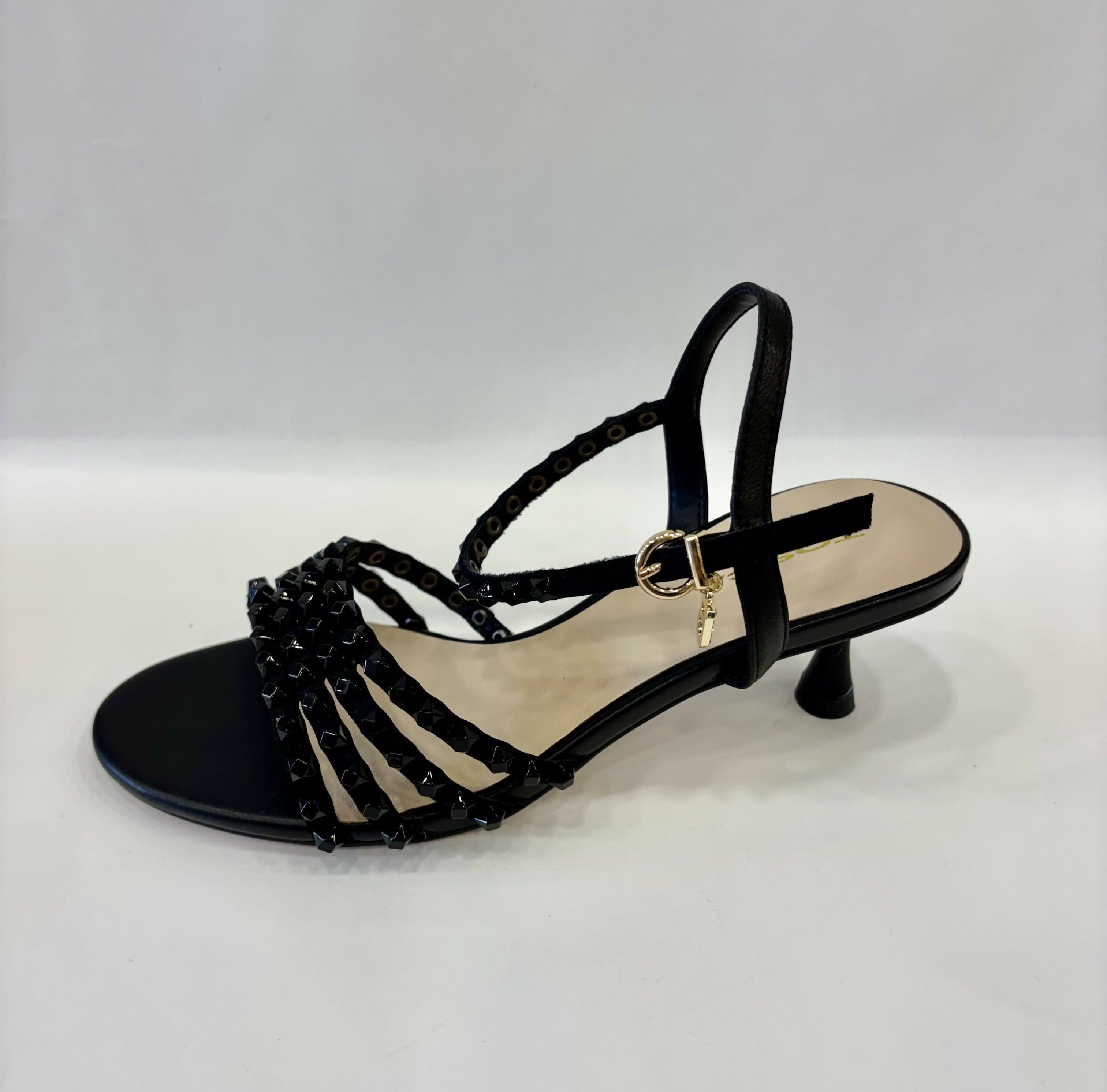 ToscaBlu Donna Sandalo in pelle con borchie in Scarpe col tacco Cantali Calzature - Randazzo, commercioVirtuoso.it