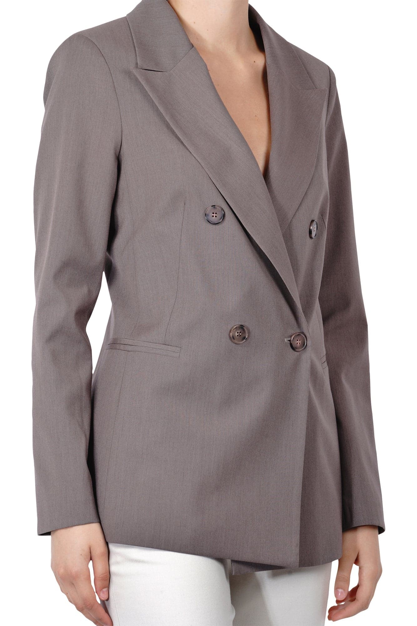 SO ALLURE So Allure - Giacca - 460563 - Tortora da donna in Giacche Drestige - Casamassima, commercioVirtuoso.it