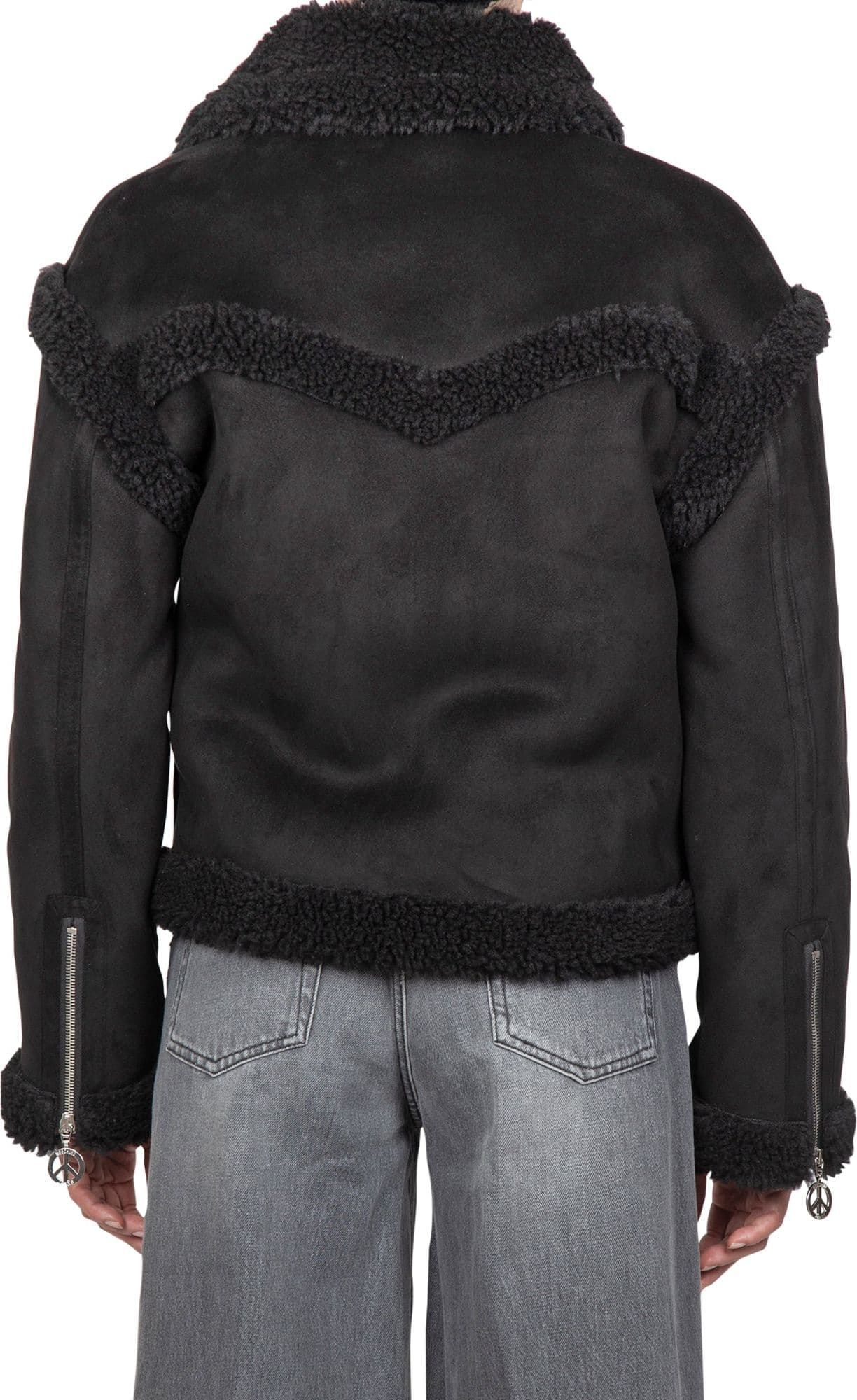 MO5CH1NO JEANS - MOSCHINO MO5CH1NO JEANS - Moschino - Giubbotto - 420321 - Nero da donna in Giacche Drestige - Casamassima, commercioVirtuoso.it