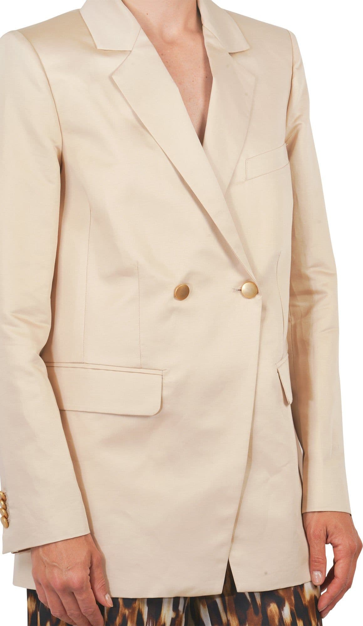 GRIFONI Grifoni - Giacca - 451769 - Beige da donna in Giacche Drestige - Casamassima, commercioVirtuoso.it