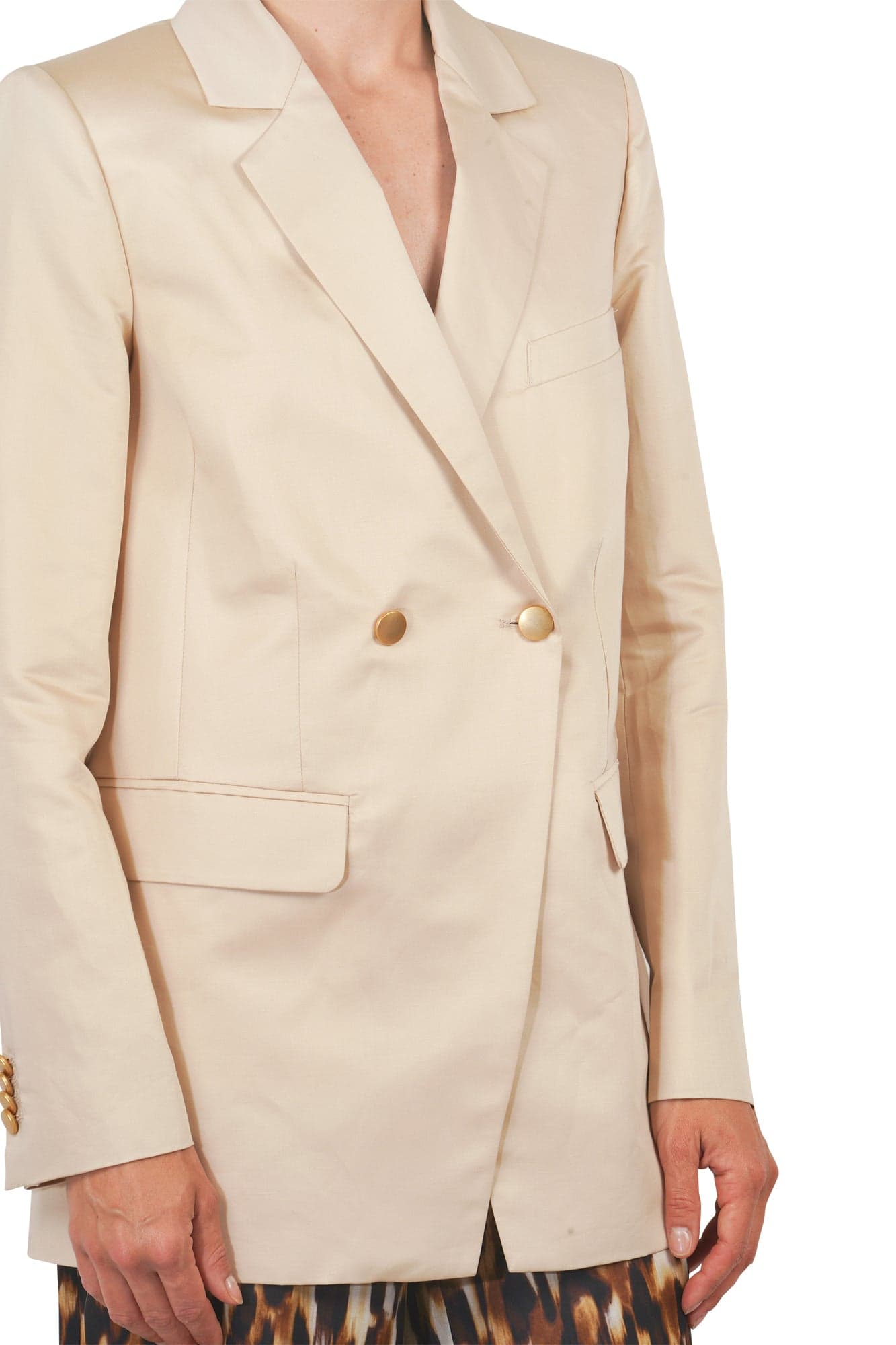 GRIFONI Grifoni - Giacca - 451769 - Beige da donna in Giacche Drestige - Casamassima, commercioVirtuoso.it