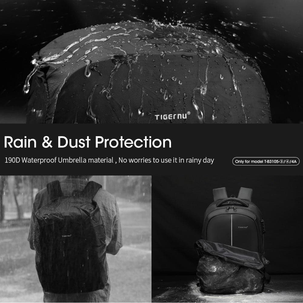 Zaino da Viaggio Tigernu Waterproof TSA con USB per Laptop 15.6'' in  Prodotti di Classe - Nocera Superiore, commercioVirtuoso.it