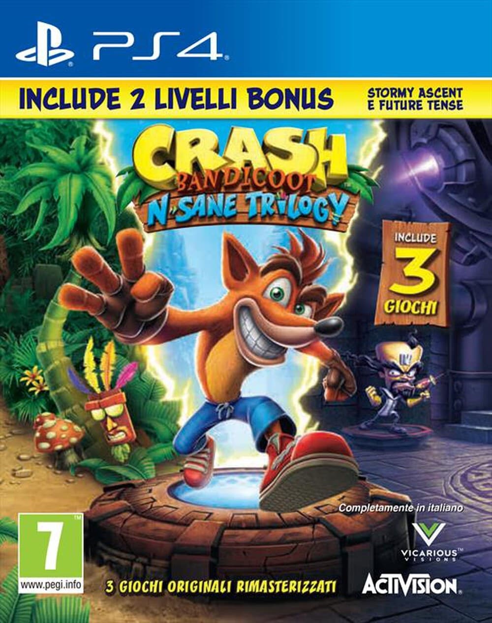 Crash Bandicoot N. Sane Trilogy PS4 IT in Giochi Prezzo Bomba Store - Casalnuovo di Napoli, commercioVirtuoso.it