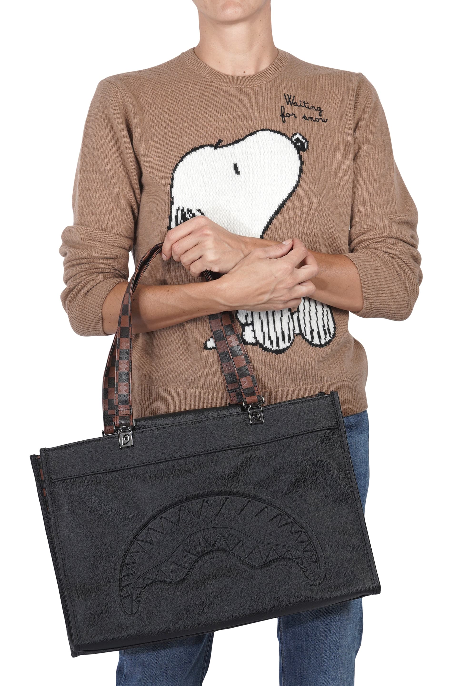 Sprayground SPRAYGROUND - Borsa grande - 461250 - Nero da donna in Pochette e Clutch Drestige - Casamassima, commercioVirtuoso.it