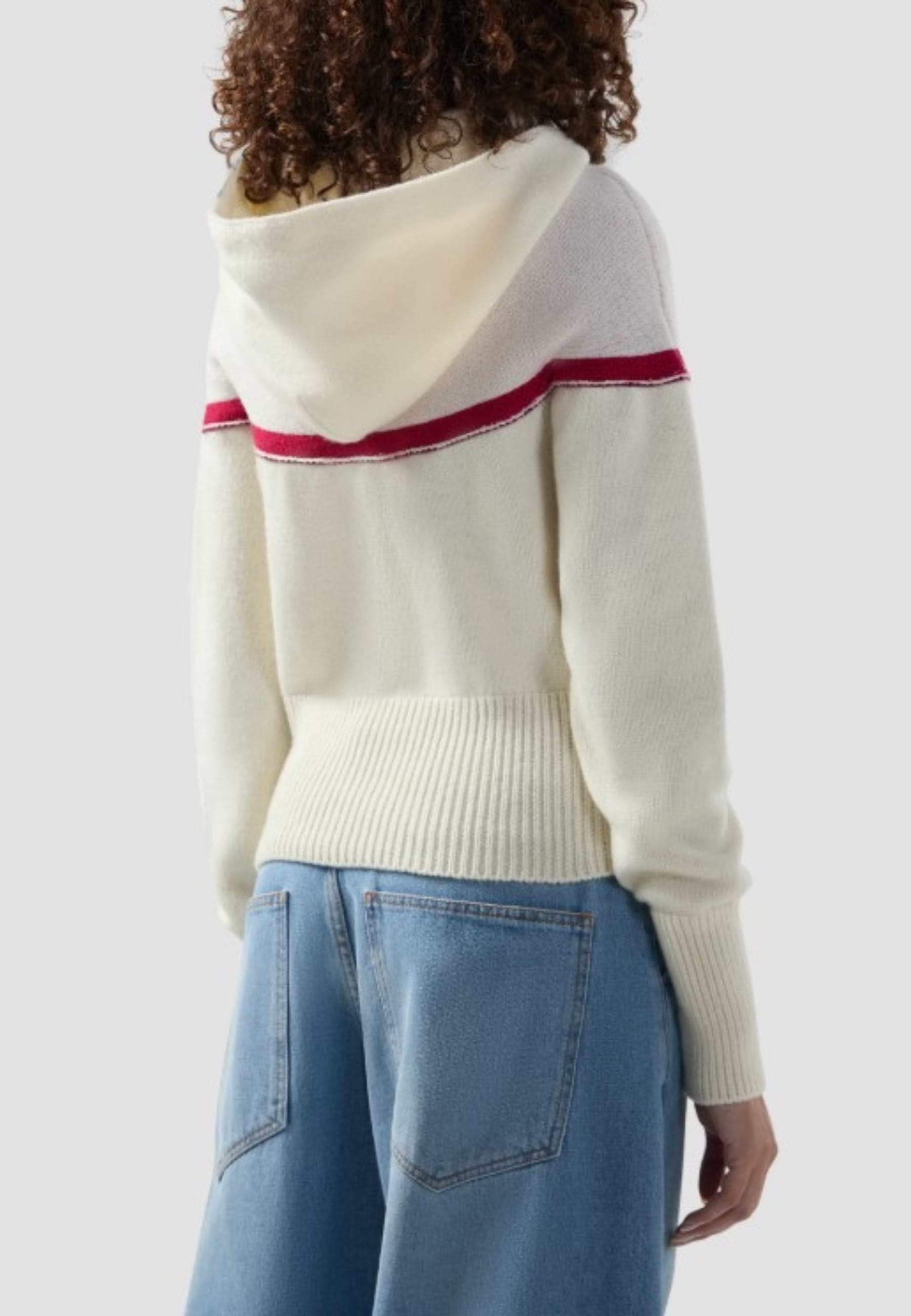 GCDS FELPA LOGO KNIT CROPPED HOODIE da donna in Felpe con cappuccio Drestige - Casamassima, commercioVirtuoso.it