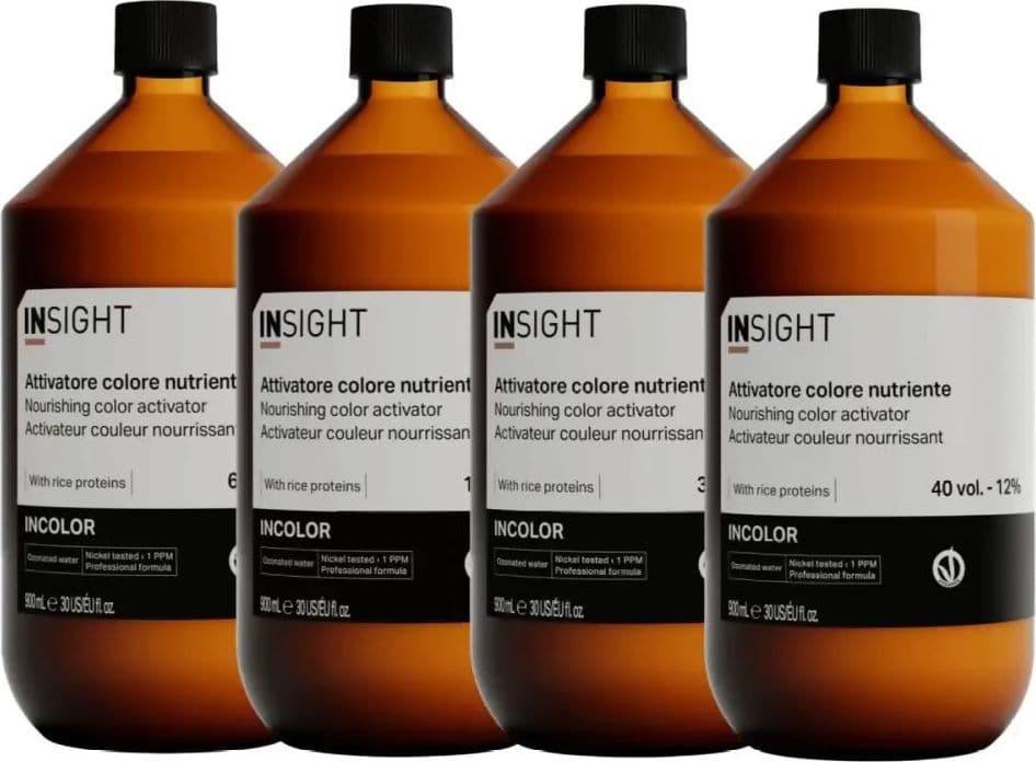 Insight incolor nourishing color activator 6 - 10 - 20 - 30 - 40 vol 900 ml attivatore nutriente e idratante. in Acqua ossigenata per capelli Me.Dis. - Peschiera Borromeo, commercioVirtuoso.it