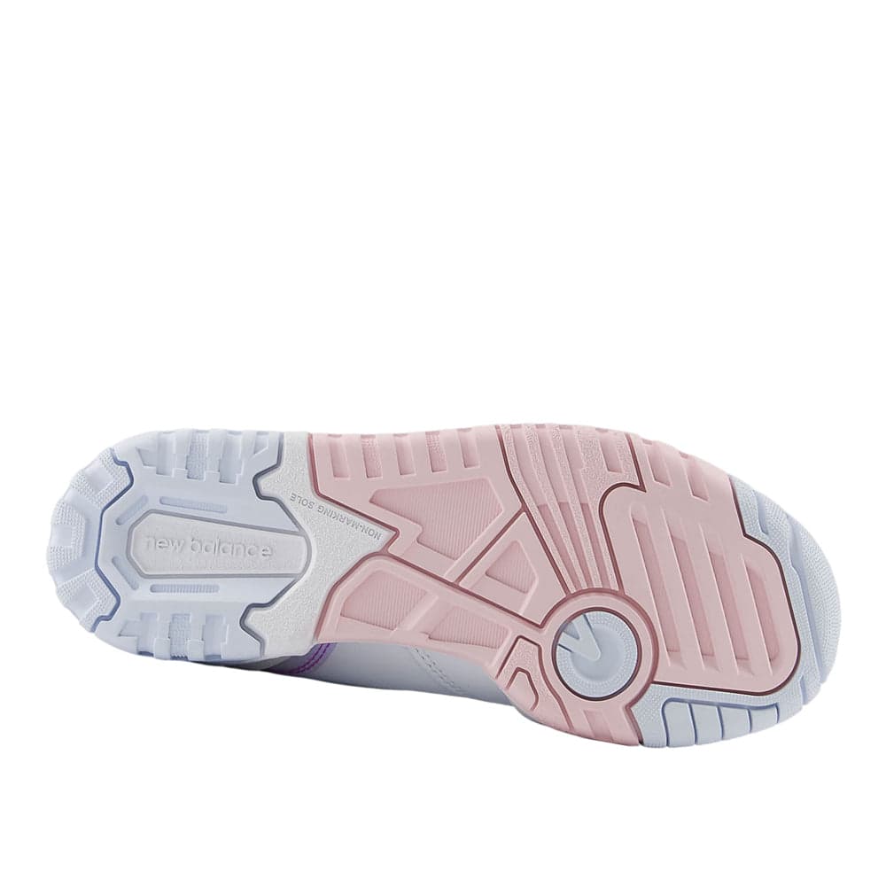 NEW BALANCE Sneakers Donna art. GSB550HW in pelle White Pink Irid in prodotto Bilello Shop - San Giovanni in Fiore, commercioVirtuoso.it