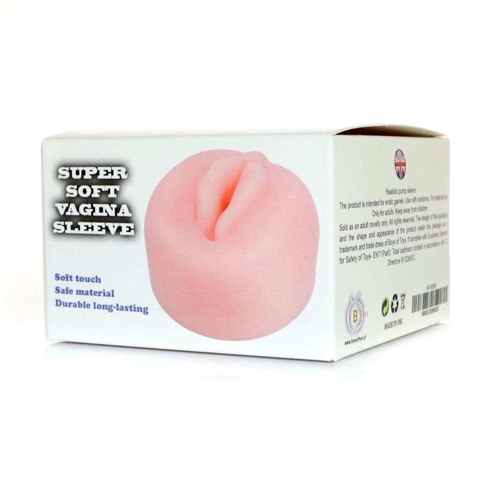 Manica manicotto guaina morbida universale per pompa sviluppatrice a forma di vagina in Pompe per ingrandimento pene Kondorama - Martinsicuro, commercioVirtuoso.it
