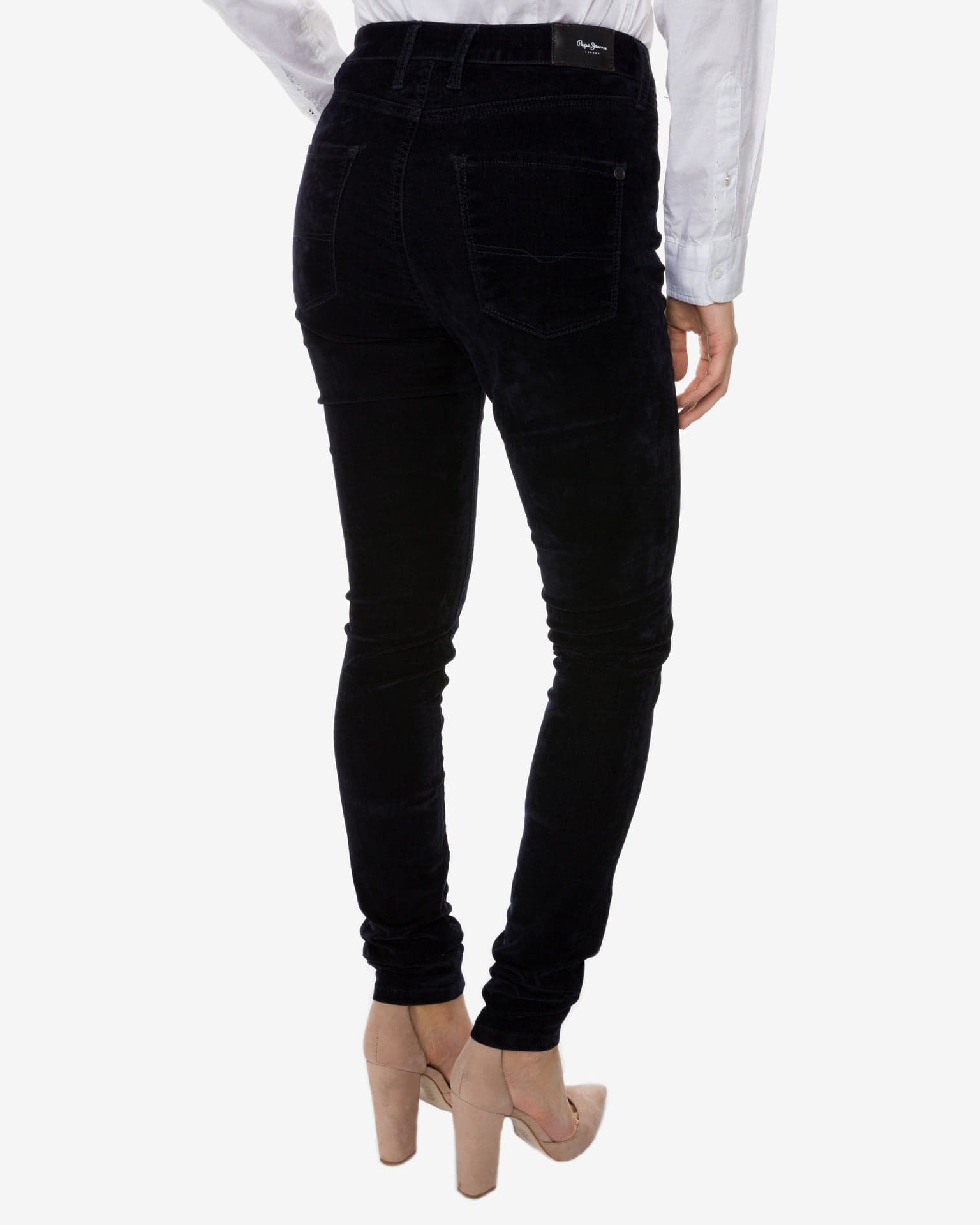 Pepe Jeans Pantaloni Blu da donna in Jeans Drestige - Casamassima, commercioVirtuoso.it
