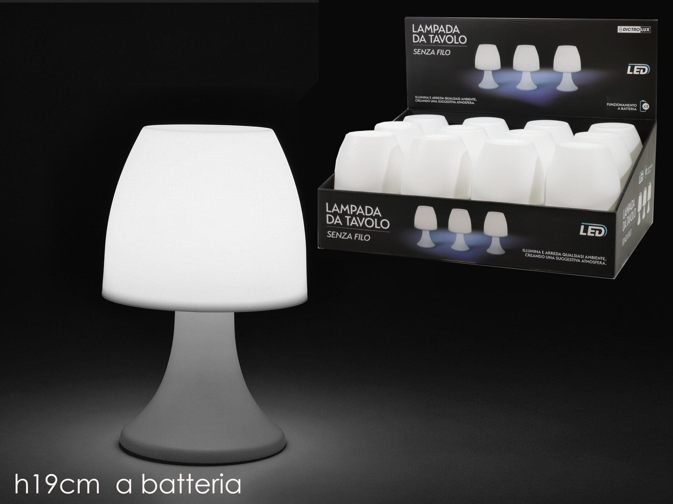 Lampada da Tavolo Bianca