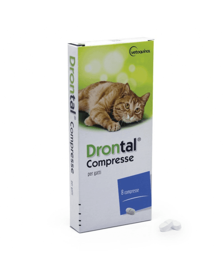 Sverminante Vetoquinol Drontal Compresse per Gatti in Vermifughi 101 Market - Poggibonsi, commercioVirtuoso.it