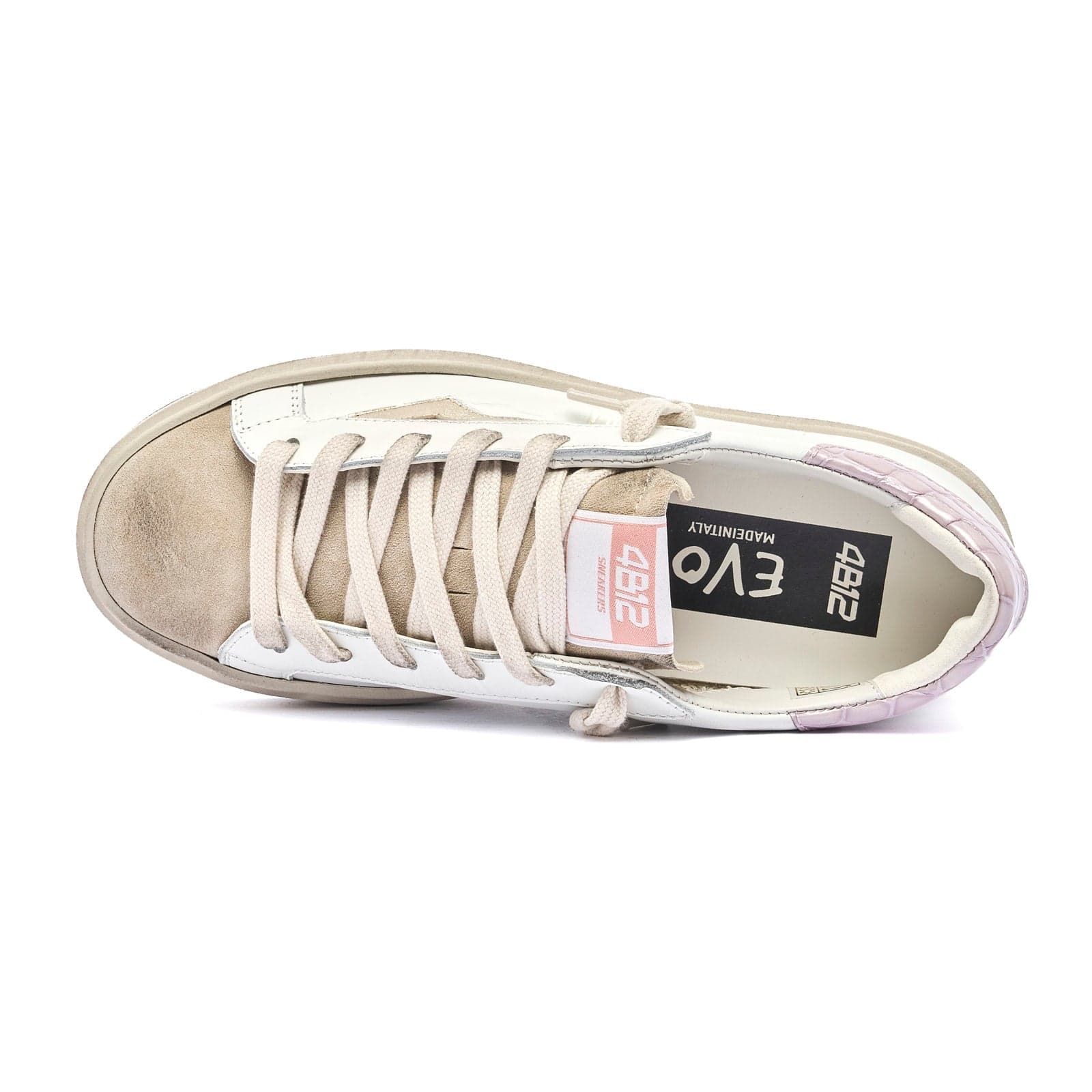 4B12 Sneakers Bianco da donna in Sneaker casual Drestige - Casamassima, commercioVirtuoso.it