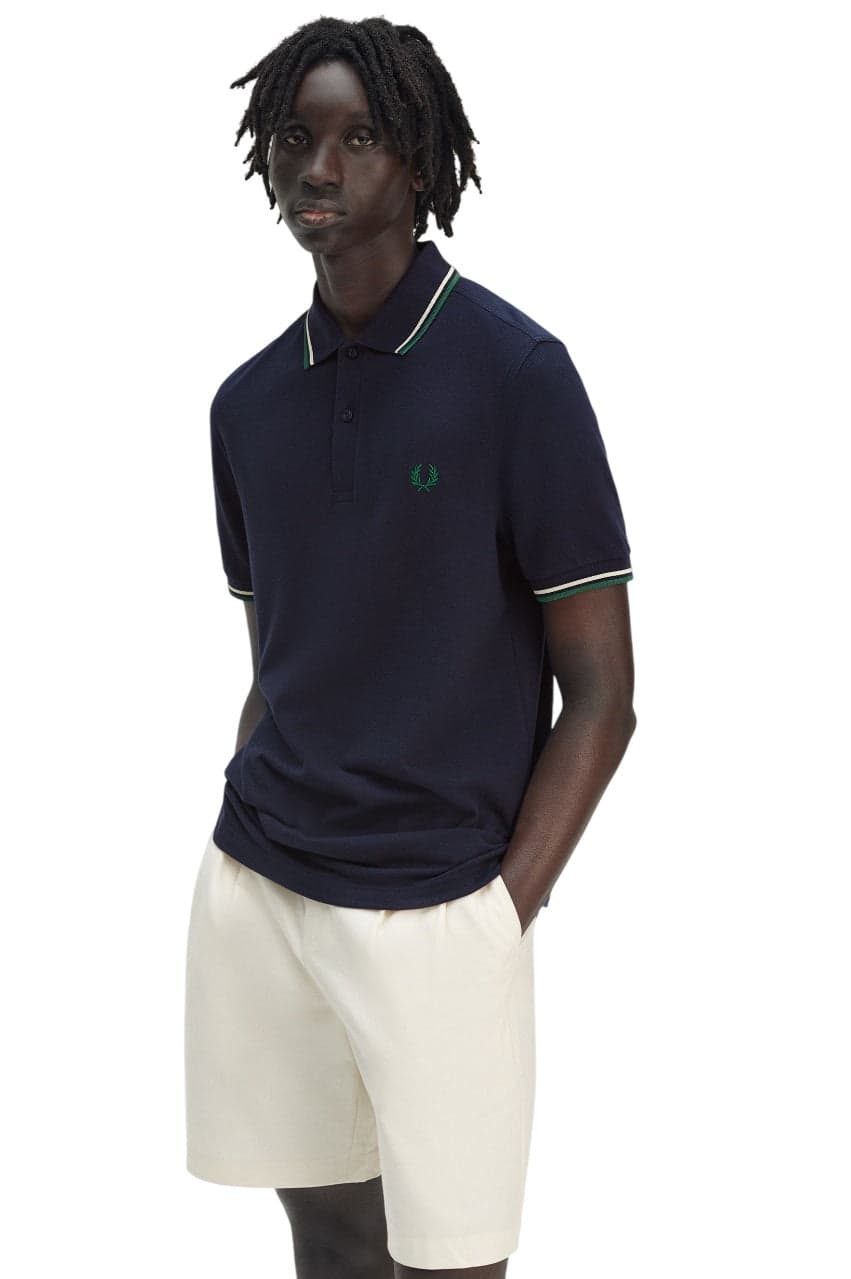 Fred Perry T-shirt e Polo Blu da uomo in Polo Drestige - Casamassima, commercioVirtuoso.it