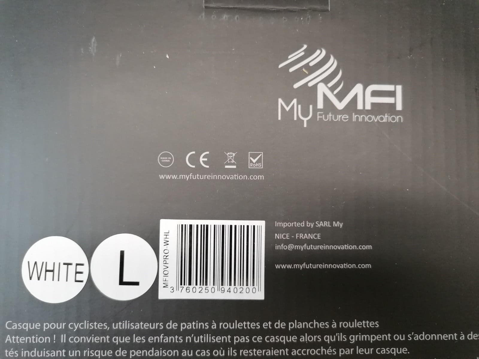 MFI - CASCO OVER ROAD PRO WHITE TG L (58-61) in Jet e Demi-Jet Stockdoc - Terni, commercioVirtuoso.it