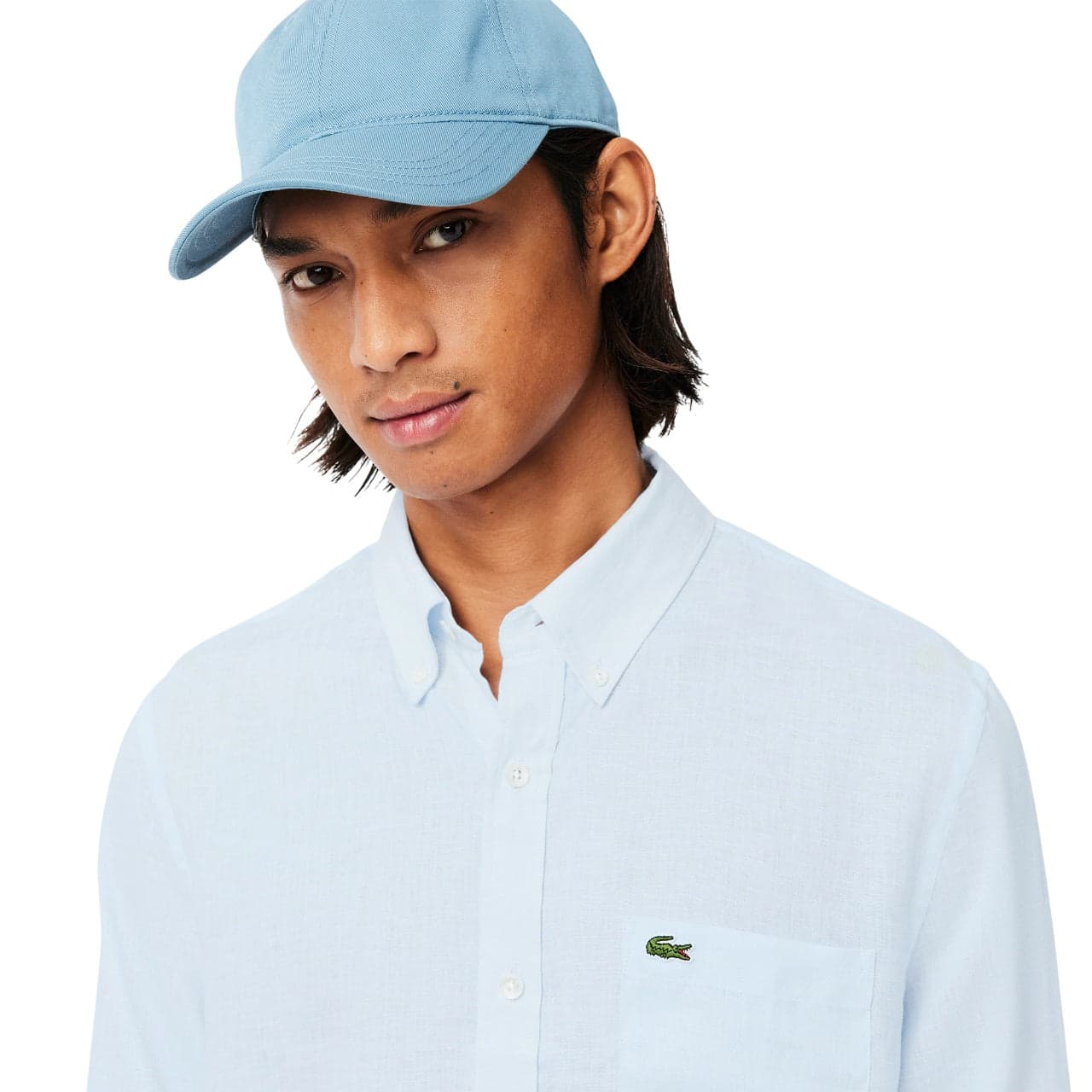 Lacoste Camicie Azzurro da uomo in Camicie casual Drestige - Casamassima, commercioVirtuoso.it