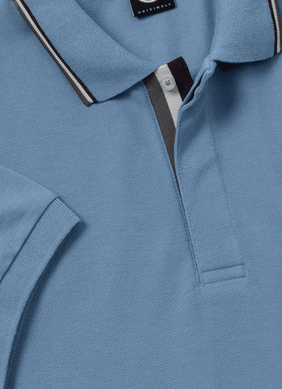 COLMAR T-shirt e Polo Azzurro da uomo in Polo Drestige - Casamassima, commercioVirtuoso.it