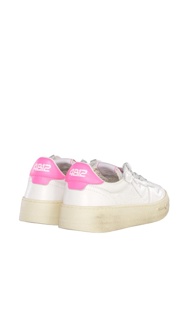 4B12 Sneakers Bianco da donna in Sneaker casual Drestige - Casamassima, commercioVirtuoso.it